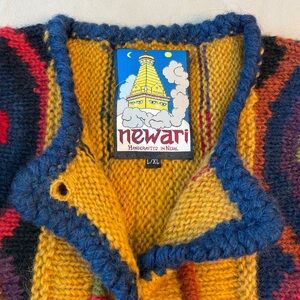 Newari Colorful WoolKnit Sweater